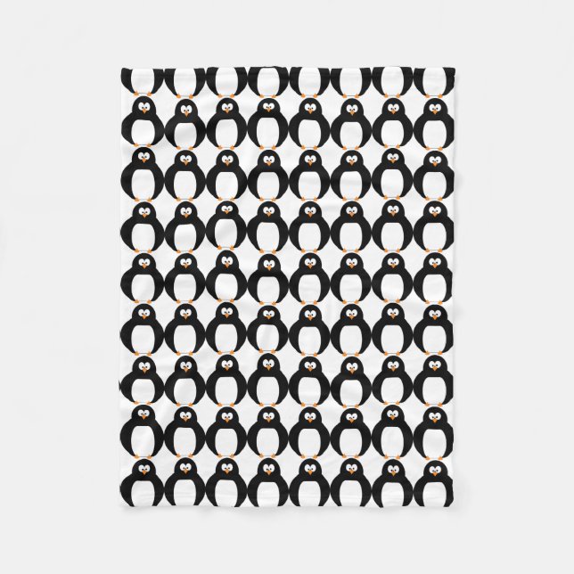 Penguin Fleece Blanket (Front)