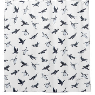 Penguin Flight Squad Ocean Art Design
