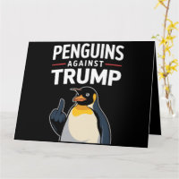 Penguin Flippers Up Resist Penguins Against Trump