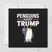 Penguin Flippers Up Resist Penguins Against Trump