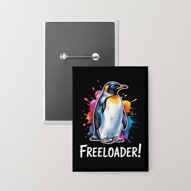 Penguin Freeloader Resist Politics (Front/Back)