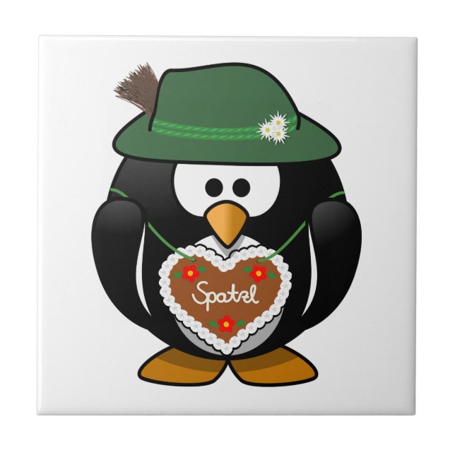 Penguin From Alps Tile (Front)