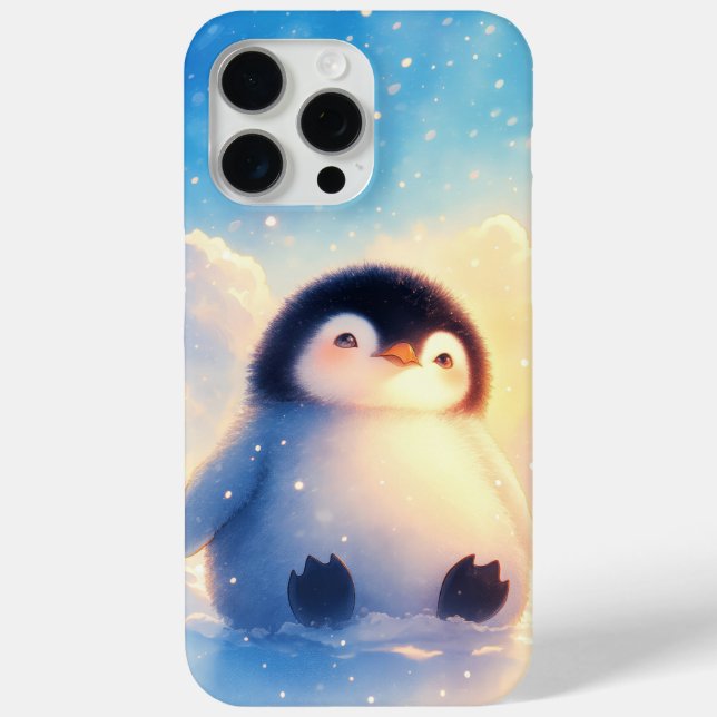 Penguin Frosty Beginnings Case-Mate iPhone Case (Back)