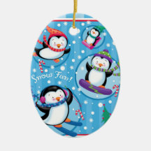 Penguin Fun Ornament