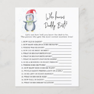 Penguin -  Game Who knows DADDY best