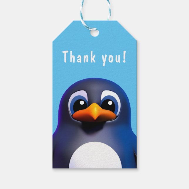 Penguin Gift Tags (Front)