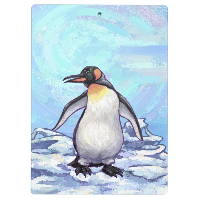 Penguin Gifts & Accessories Clipboard (Back)