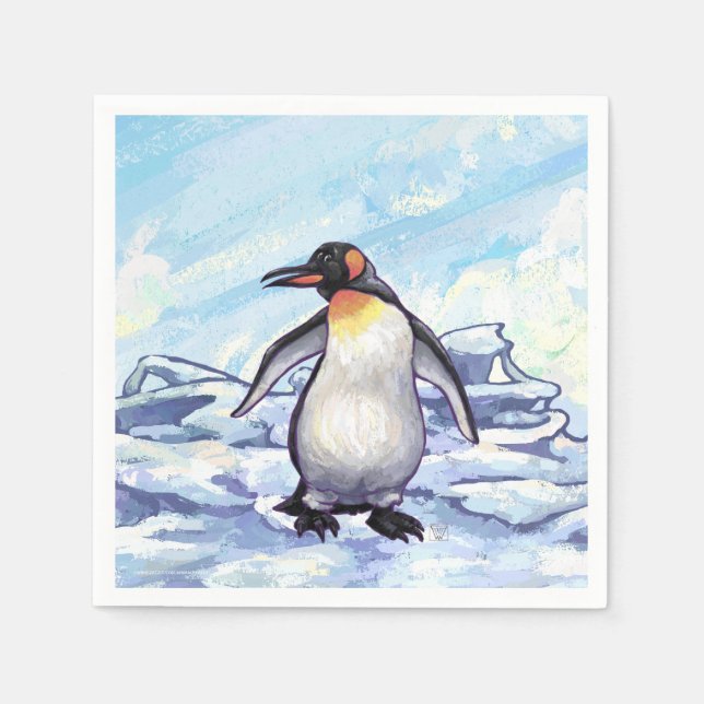 Penguin Gifts & Accessories Napkin (Front)