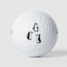 Penguin golf ball