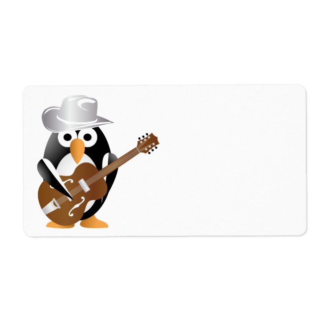 Penguin guitarist (Front)