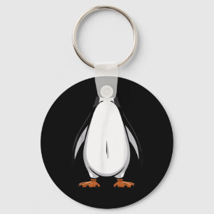 Penguin Halloween Outfit Funny Simple Kids Costume Keychain