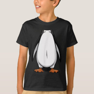 Penguin Halloween Outfit Funny Simple Kids Costume T-Shirt