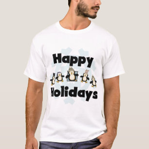 Penguin Happy Holidays Tshirts et cadeaux
