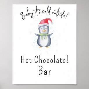 Penguin - Hot chocolate bar Poster