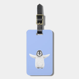 Penguin Hug Luggage Tag
