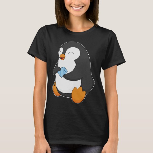 Penguin Ice cubes T-Shirt (Front)