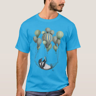 Penguin in Hammock Balloon T-Shirt