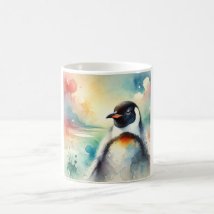 Penguin in Harmony with Nature 030924AREF121 - Wat Coffee Mug