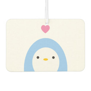 Penguin in Love Car Air Freshener
