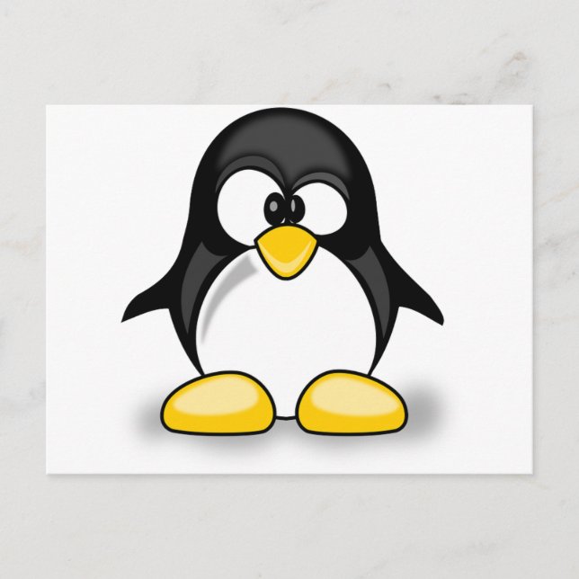 Penguin items postcard (Front)