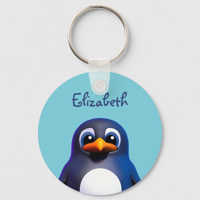 Penguin Keychain (Front)