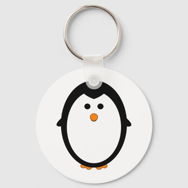 Penguin Keychain (Front)