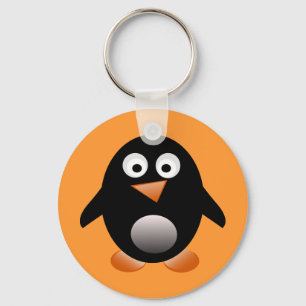 penguin keychain