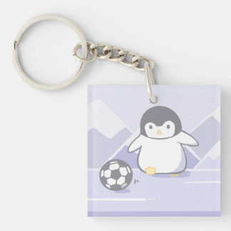 penguin keychain