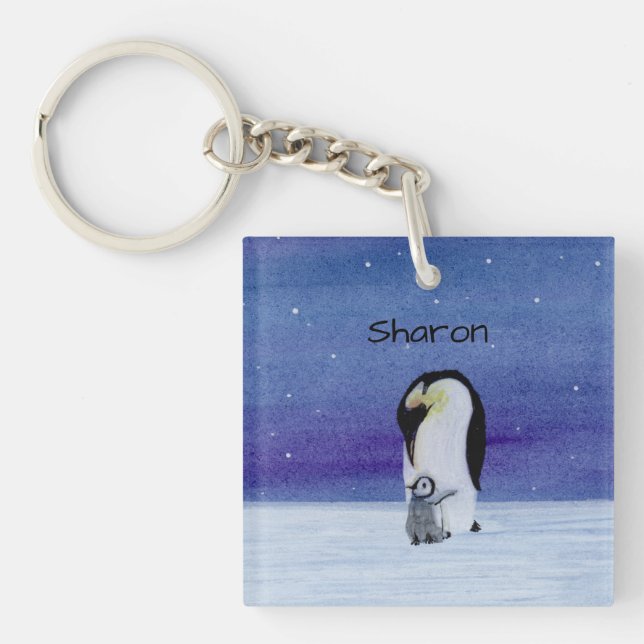 Penguin Keychain (Front)
