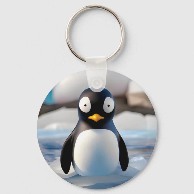 Penguin Keychain (Front)