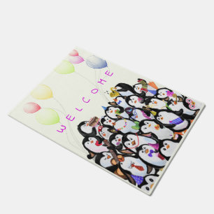 Penguin Kids Doormat