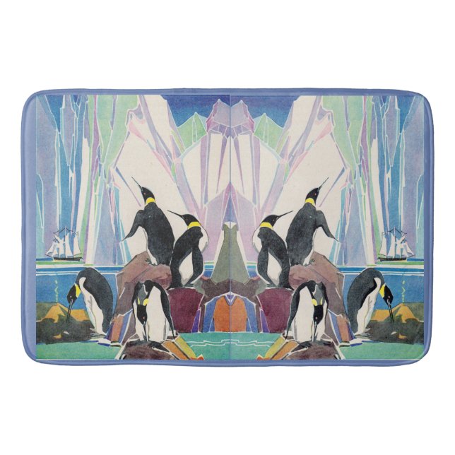penguin land bath mat (Front)