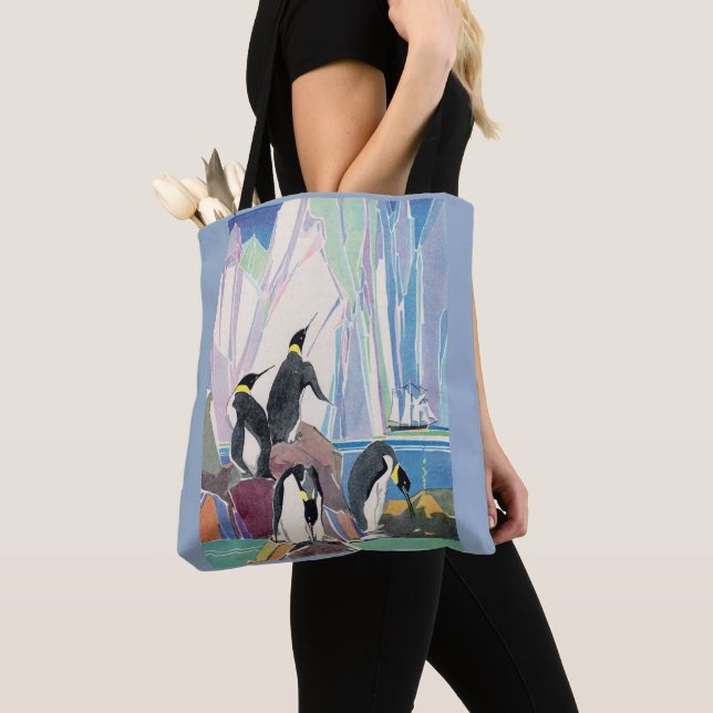 penguin land tote bag (Close Up)