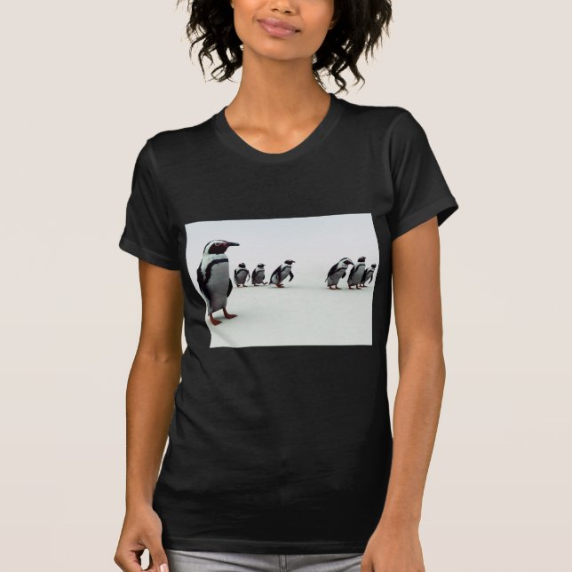 Penguin Line-up T-Shirt (Front)