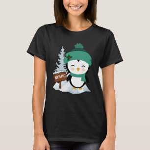 Penguin Lost In North Pole  Penguin T-Shirt