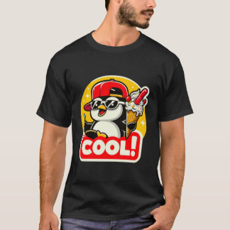 PENGUIN LOVE ICE CREAM 6 T-Shirt