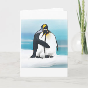 Penguin Love Kisses Card