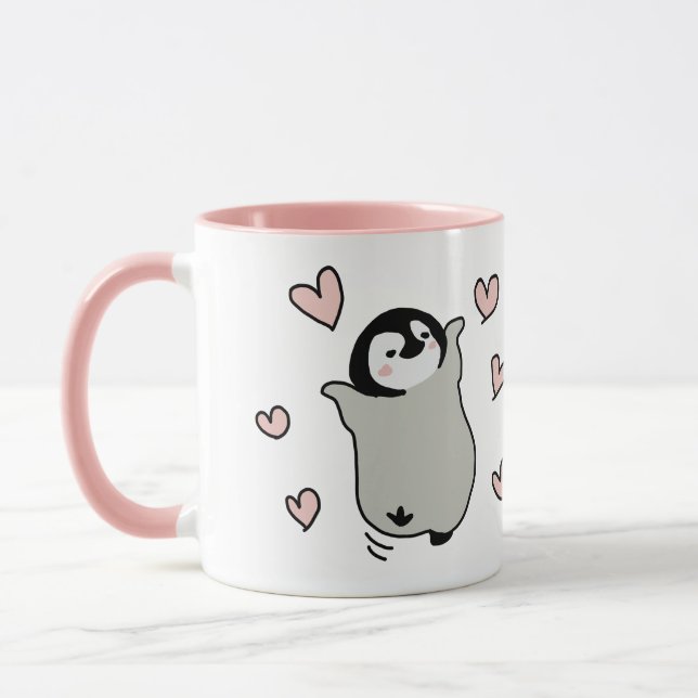 Penguin love mug (Left)