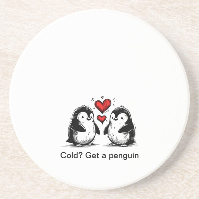 Penguin Love Parade Coaster (Front)