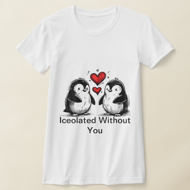 Penguin Love Parade T-Shirt (Laydown)