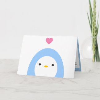 Penguin Love - Word Search Holiday Card