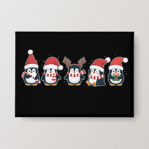 Penguin Merry Christmas North Pole Holiday Animal 