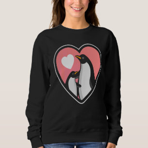 Penguin Mom And Baby Mothers Day Animal Mama Momma Sweatshirt