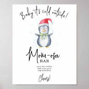 Penguin - mom-osa bar poster