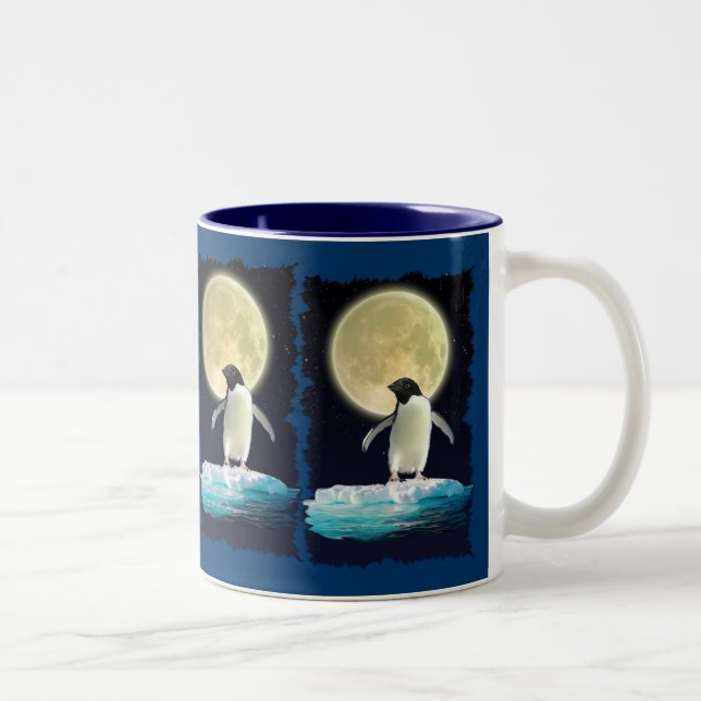 PENGUIN MOON Wildlife Supporter Drinking Mug (Right)