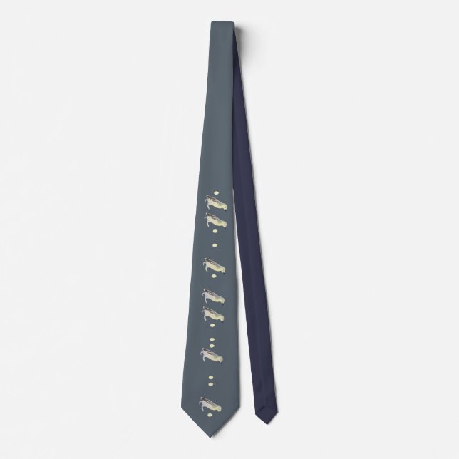 Penguin Morse Code Tie (Front)