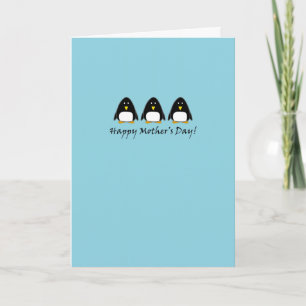 Penguin Mother's Day Card