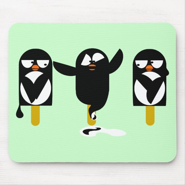 penguin mouse pad (Front)