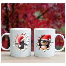 Penguin mug