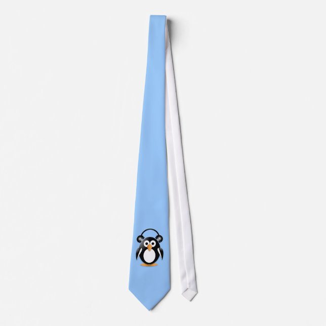 Penguin music fan tie (Front)